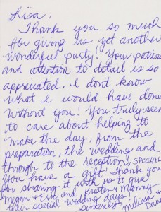 Thank You Note!